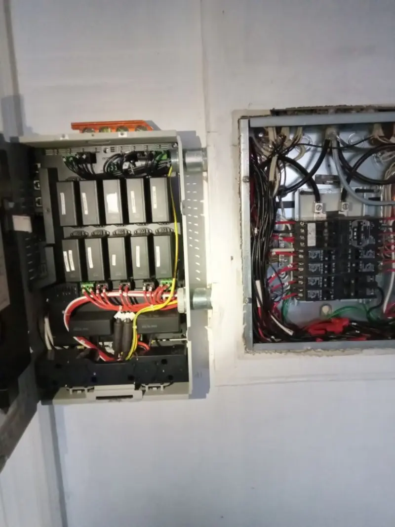 Electrical panel upgrade completed for Carbon Monoxide Detector Installation in Leesburg